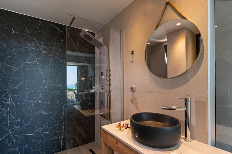 Bathroom 4, Hotel Kathrin Beach, Crete