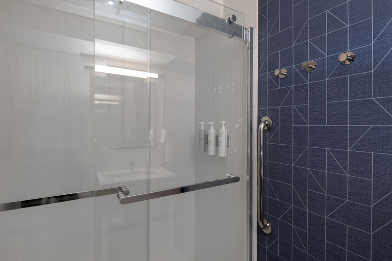 Bathroom 4, Spark by Hilton Chincoteague Island, Accomack