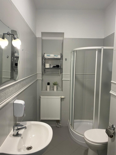 Bathroom 3, Hotel Jablonski, Olsztyn City