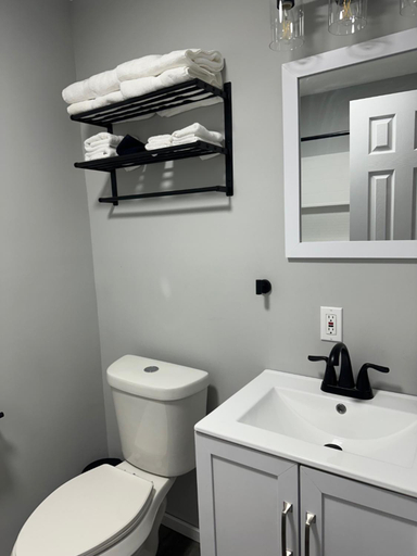 Bathroom 3, Lake Shafer Resort, White