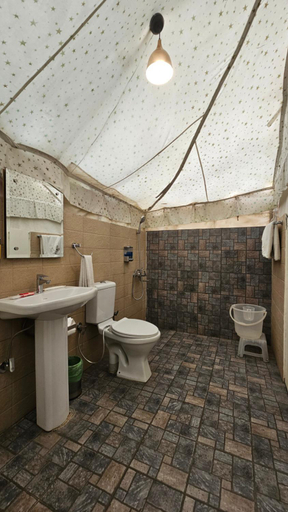 Bathroom 4, Niyama Jungle Resort, Solan