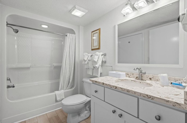Bathroom 3, Oceanfront Condo in Myrtle Beach on AR 5th Floor, Horry