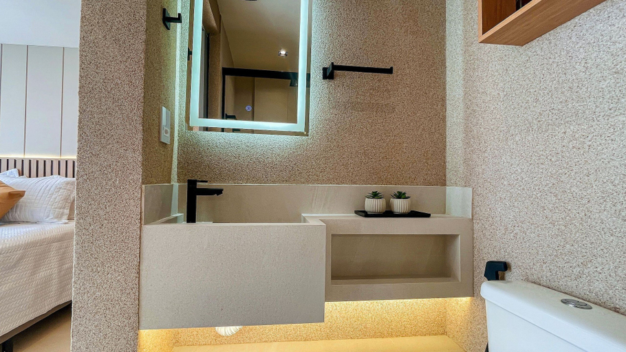 Bathroom 5, Aquamaris Varanda Vista Lateral Almare, João Pessoa