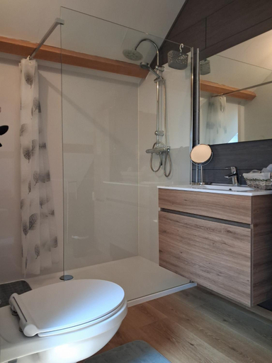 Bathroom 2, Au Sarseyis - studio d'hotes - studio equestre, Liège