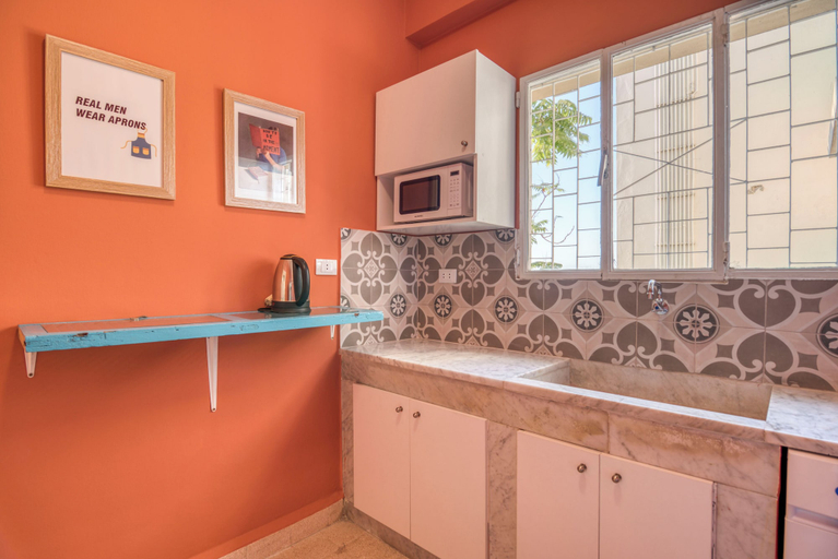 Private kitchen 4, Dalida's 2-BR Apt in Mar Mikhael, Beirut