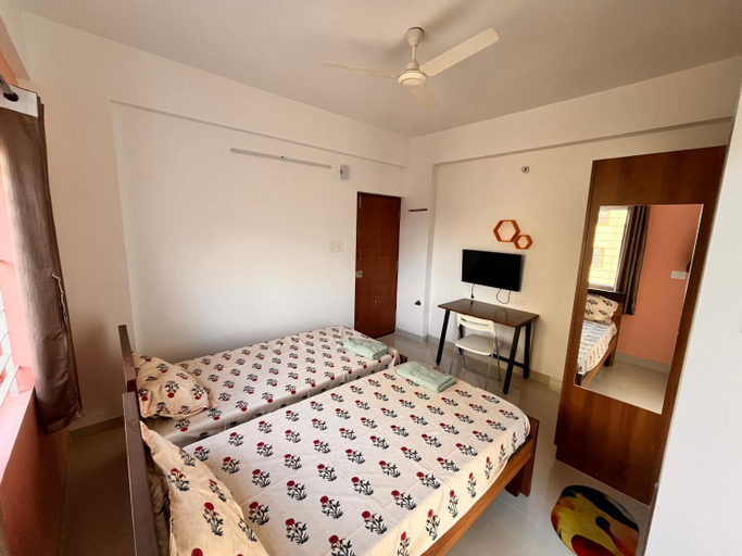 Bedroom 2, Hues Stay Luxury Rooms, Bangalore