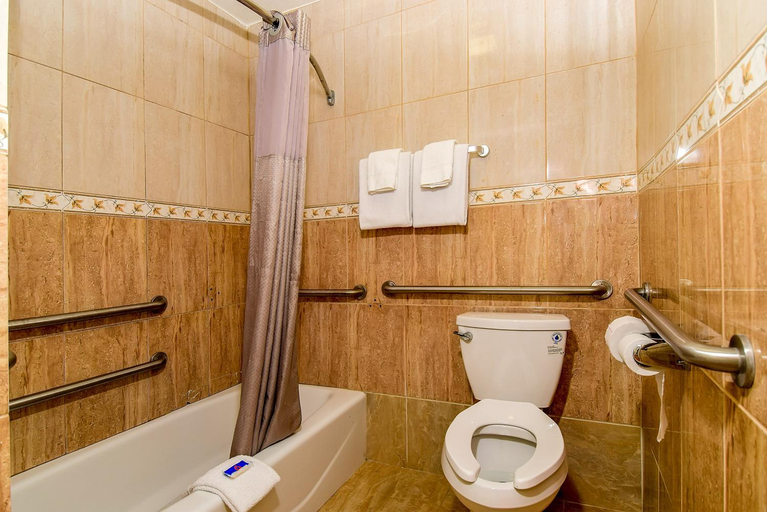 Bathroom, Motel 6 Garden Grove, Orange