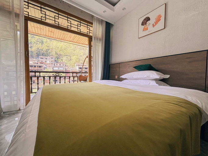 Interior detail 5, Fenghuang Oldtown Fuyuan Riverside Hotel, Xiangxi Tujia and Miao