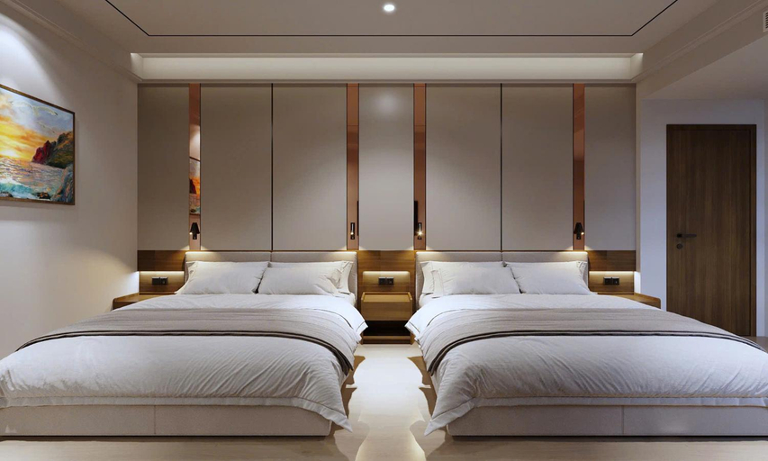 Bedroom 3, Royal Homestay - Royal Center, Móng Cái