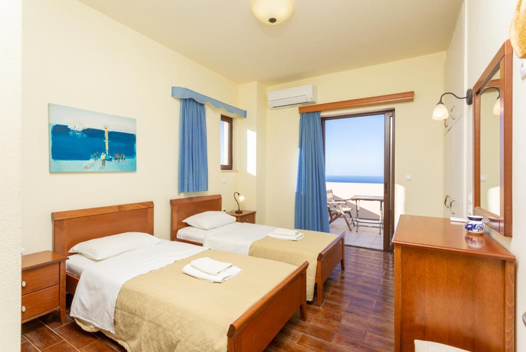 Bedroom 2, Villa Selini, Crete