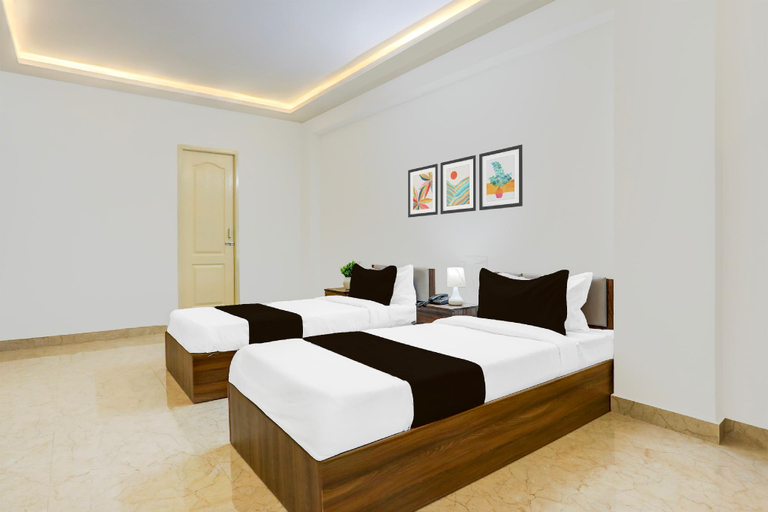 Bedroom 1, Townhouse Madiwala Lake Park, Bangalore