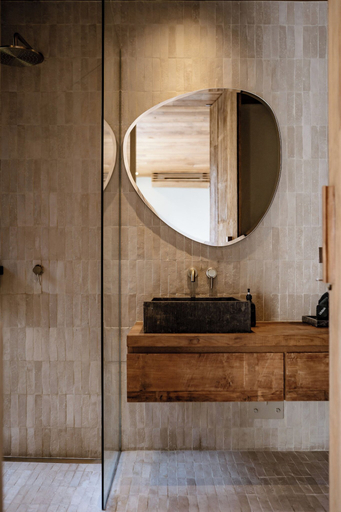 Bathroom 3, Usawa Villa Nyanyi, Tabanan