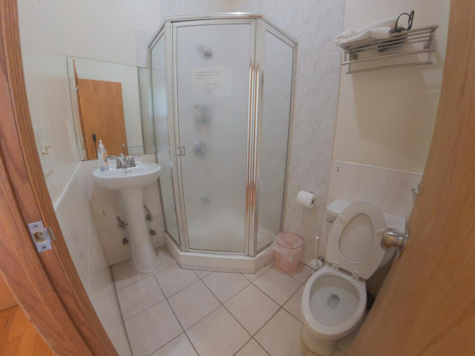 Bathroom, U.S. Pacific Hotel, New York