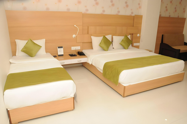 Bedroom 3, Daksh The Madhuvan Suites Dwarka, Devbhumi Dwarka
