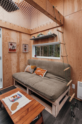 Living area 5, Domaine à Ciel Ouvert, Charlevoix-Est