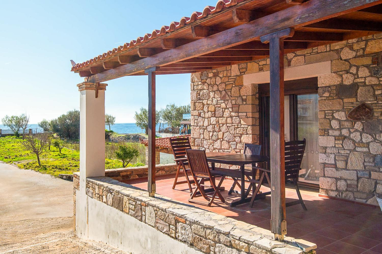 Exterior view 4, Beachfront Stone House - Samos Seaview Retreat, North Aegean