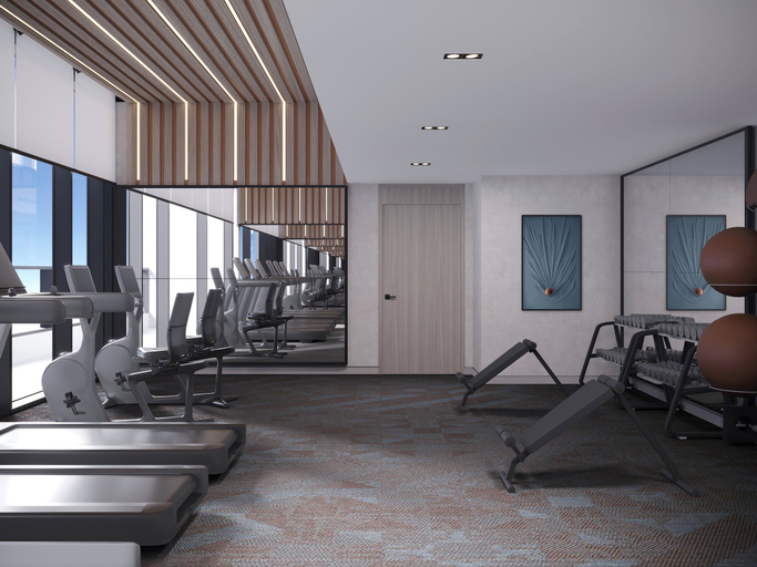 Fitness facility 3, Crowne Plaza Riyadh Al Takhassusi By IHG, Riyadh