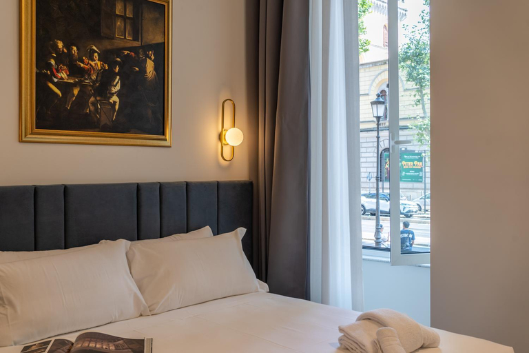 Bedroom 4, Romart luxury rooms, Roma