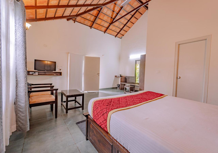 Bedroom 3, Clover Holiday Village Coorg Resort by VOYE HOMES, Kodagu