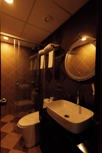 Bathroom 5, Anasvara Hotels, Mysore