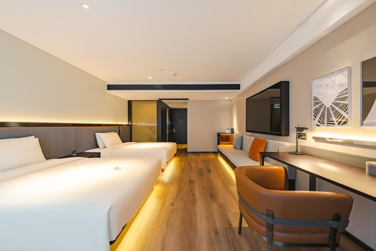 Bedroom 2, Atour S Hotel Wuxi Nanchang Street, Wuxi