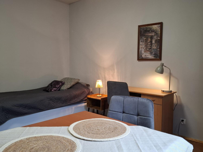 Bedroom 2, Apartamenty Zielony 6 przy MTP, Poznań City