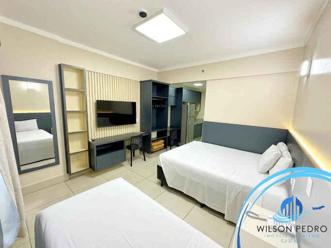 Bedroom 4, Spazzio diRoma e Acqua Park - Diversao e Conforto em um So Lugar, Caldas Novas