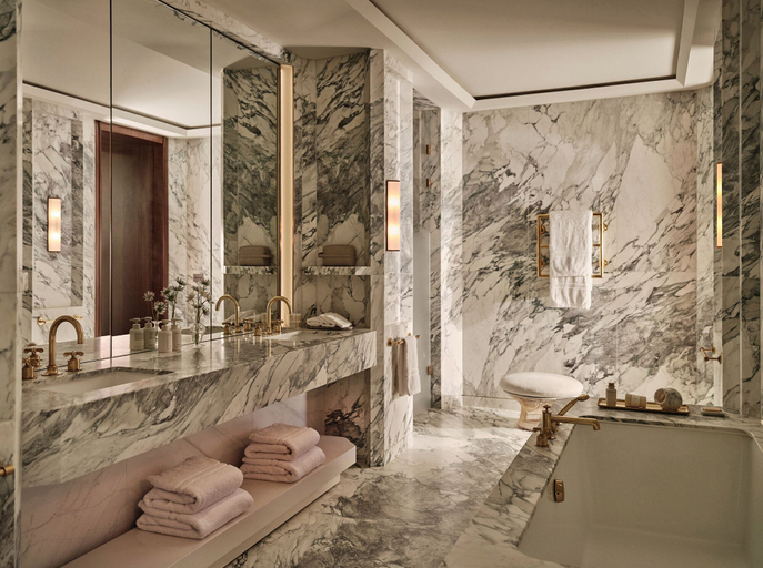 Bathroom 4, The Chancery Rosewood, London