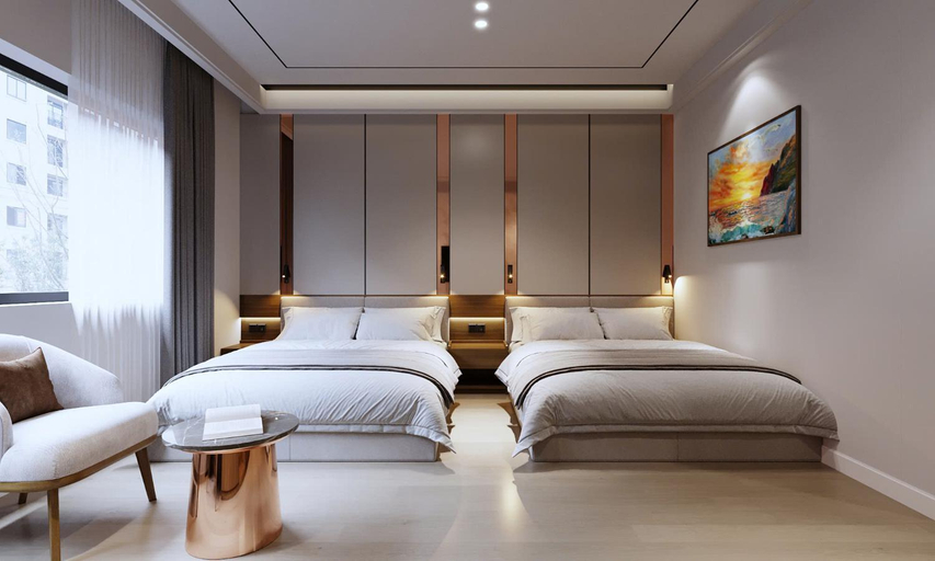 Bedroom 2, Royal Homestay - Royal Center, Móng Cái