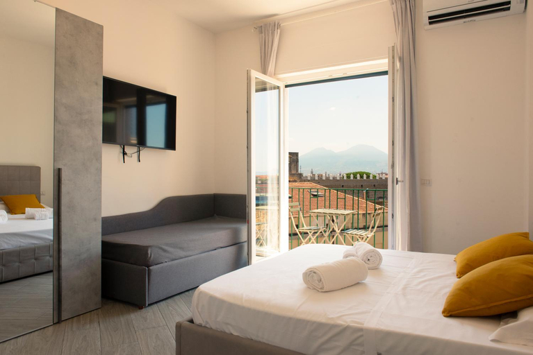 Bedroom, B&B Monteleone ,12, Napoli