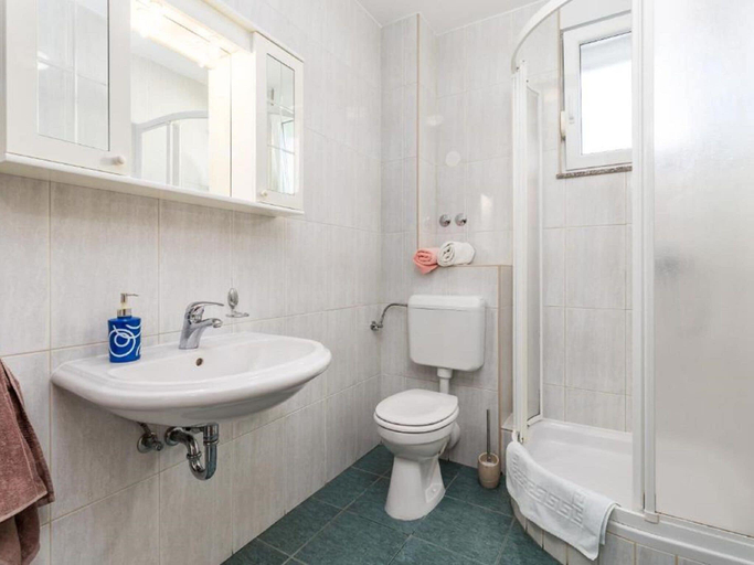 Bathroom, Coastal Bliss in Mandre, Pag