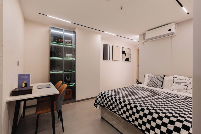 Bedroom 3, The Bund River Prologue Residence, Shanghai