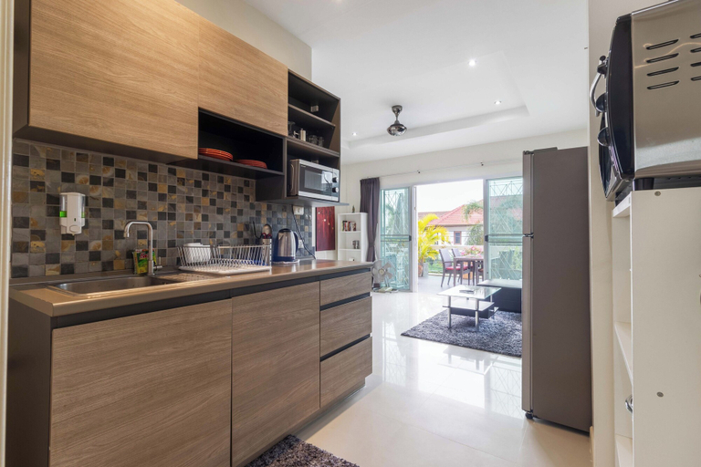 Private kitchen 3, Sea View Near Beach MuayThai C230, Pulau Phuket