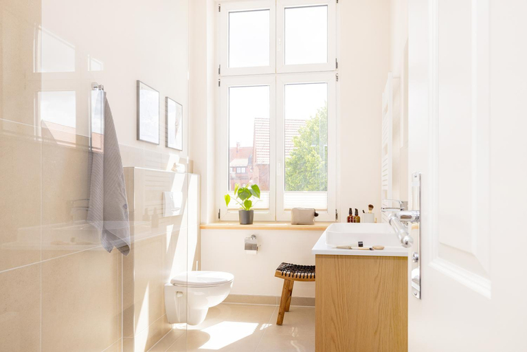 Bathroom 3, Apartments am Bahnhof, Vorpommern-Rügen