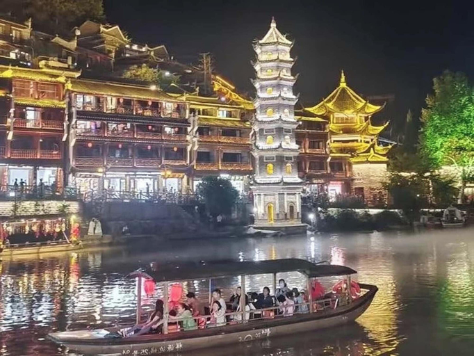 View from property 3, Fenghuang Oldtown Fuyuan Riverside Hotel, Xiangxi Tujia and Miao