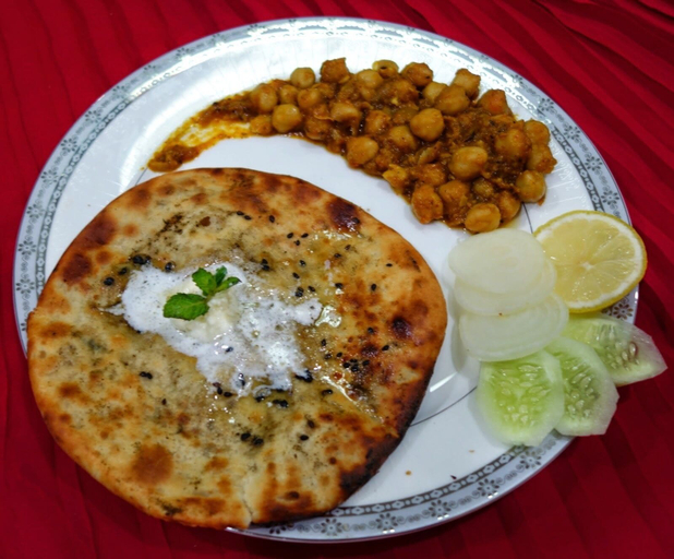 Breakfast meal, Hotel Pilgrim Near Golden Temple, Amritsar