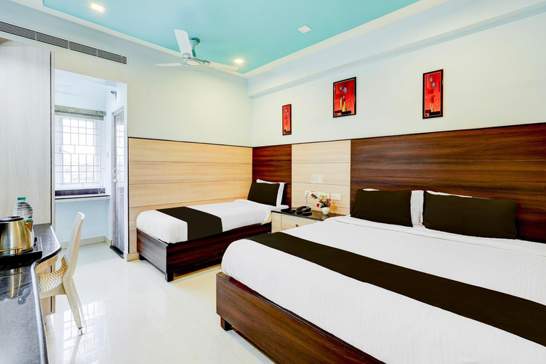 Bedroom 3, Saibala Budget Hotel, Kancheepuram