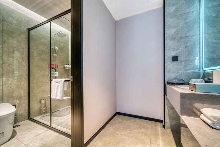 Bathroom 3, Echarm Hotel Huai'an Hongzehu Avenue, Huai'an
