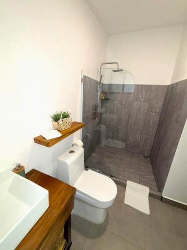 Bathroom 4, Amazilia Guesthouse, Liberia