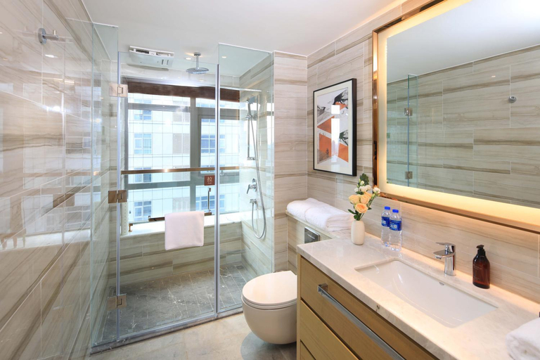 Bathroom 2, Xijinge Suite Apartment, Chengdu
