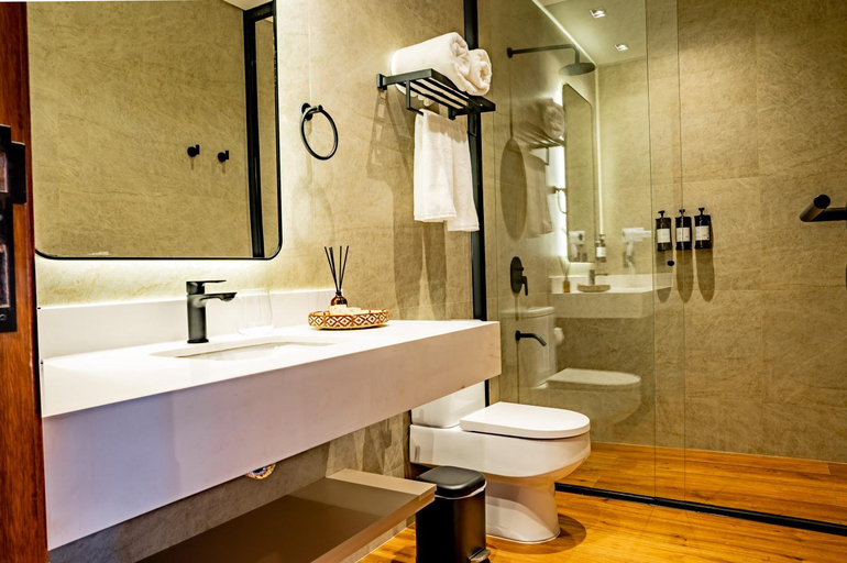Bathroom 5, Alula Hotel Encarnacion, Encarnación