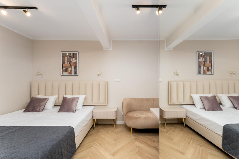 Bedroom, Erasmus Student Apartments - Old Town, Kraków City
