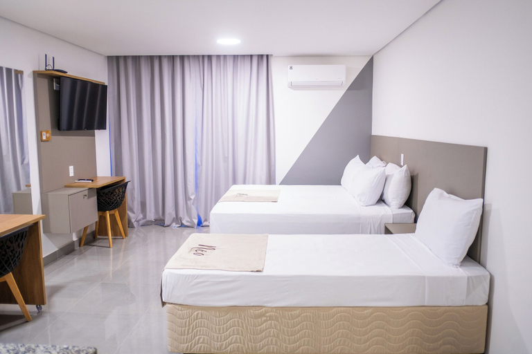 Bedroom 3, Slim Hotel Neo São Bernardo do Campo, São Bernardo do Campo