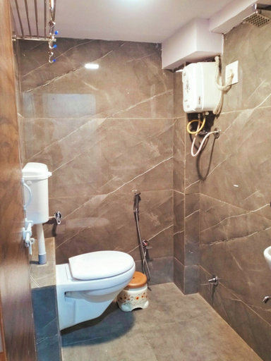 Bathroom, HOTEL BALAJI, Ahmadabad