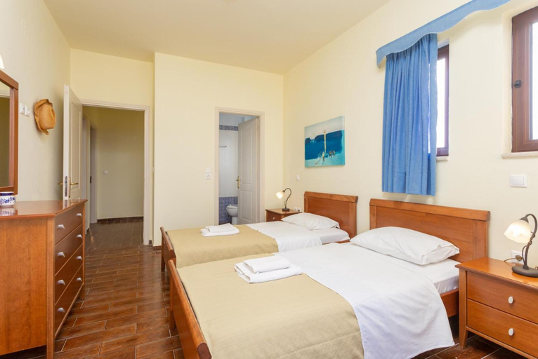 Bedroom 3, Villa Selini, Crete