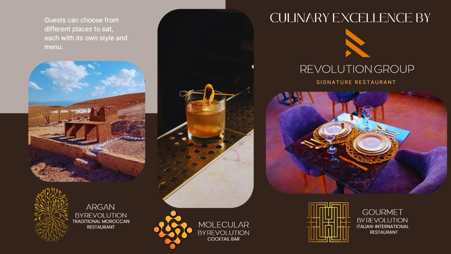 Food & Drinks 3, Revolution Stone Cliff Resort , Al Haouz