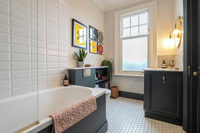 Bathroom 4, Coloured Jewels by Underthedoormat, London