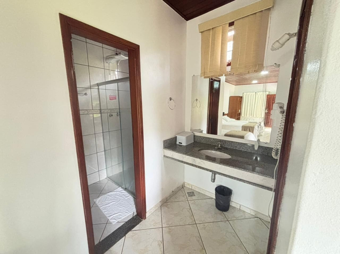 Bathroom 2, Chalés Casa Rosa, Alto Paraíso de Goiás