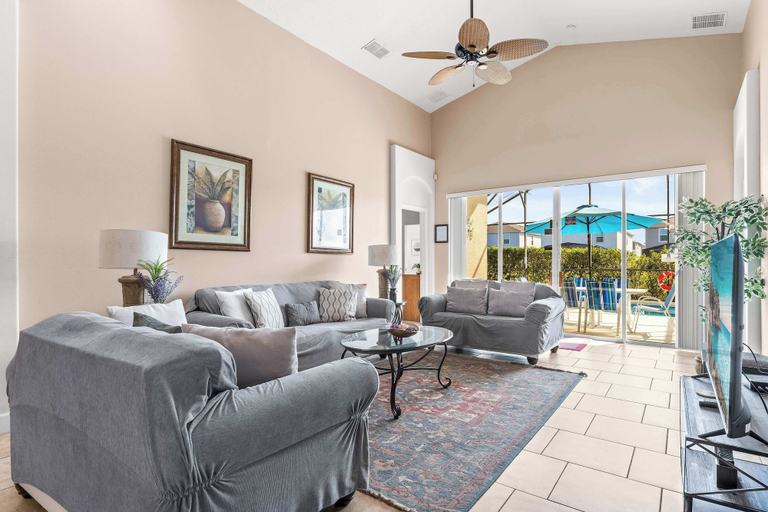 Living area 4, Tuscan Tranquility Villa, 10ppl, Polk