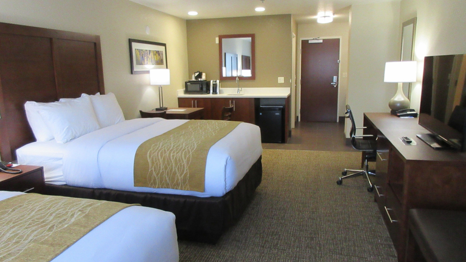Bedroom 2, Comfort Inn & Suites Coeur d'Alene, ID, Kootenai